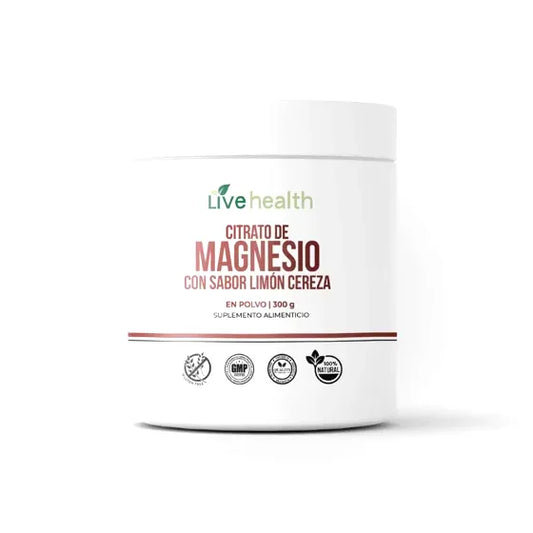 Citrato de Magnesio en polvo – limón cereza 300 g