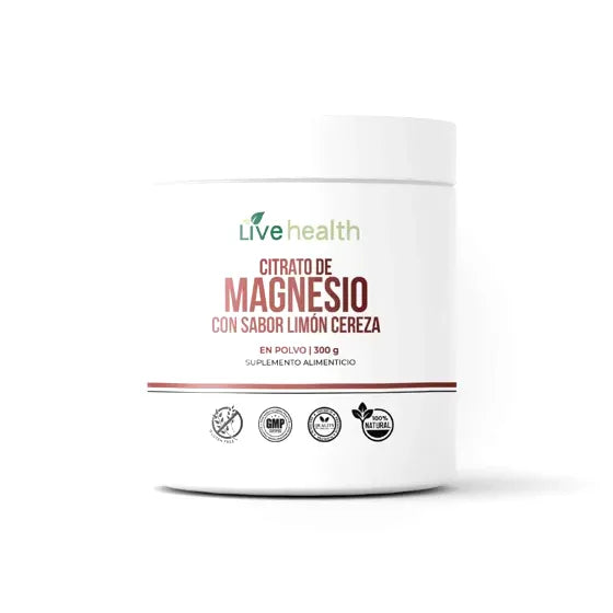 Magnesio en polvo · limón cereza